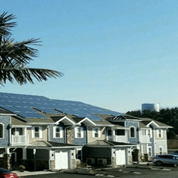 Solar powered apartment